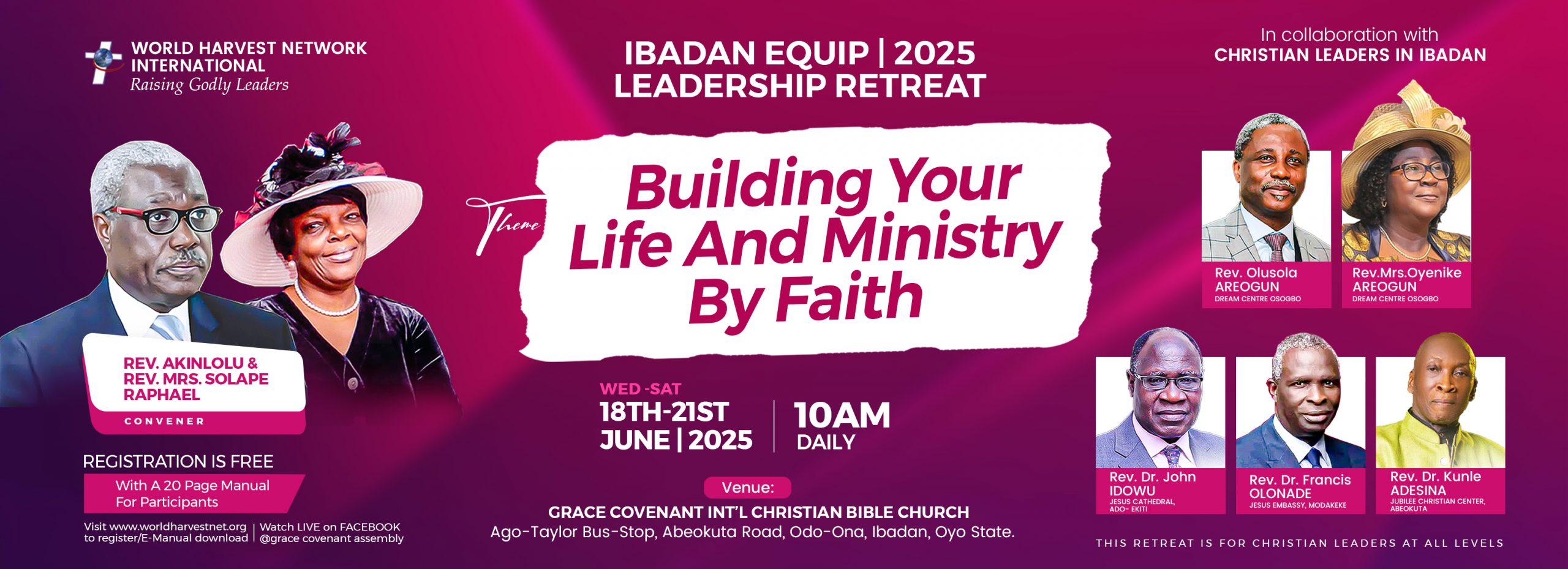 Ibadan Equip 2025 Leadership Retreat