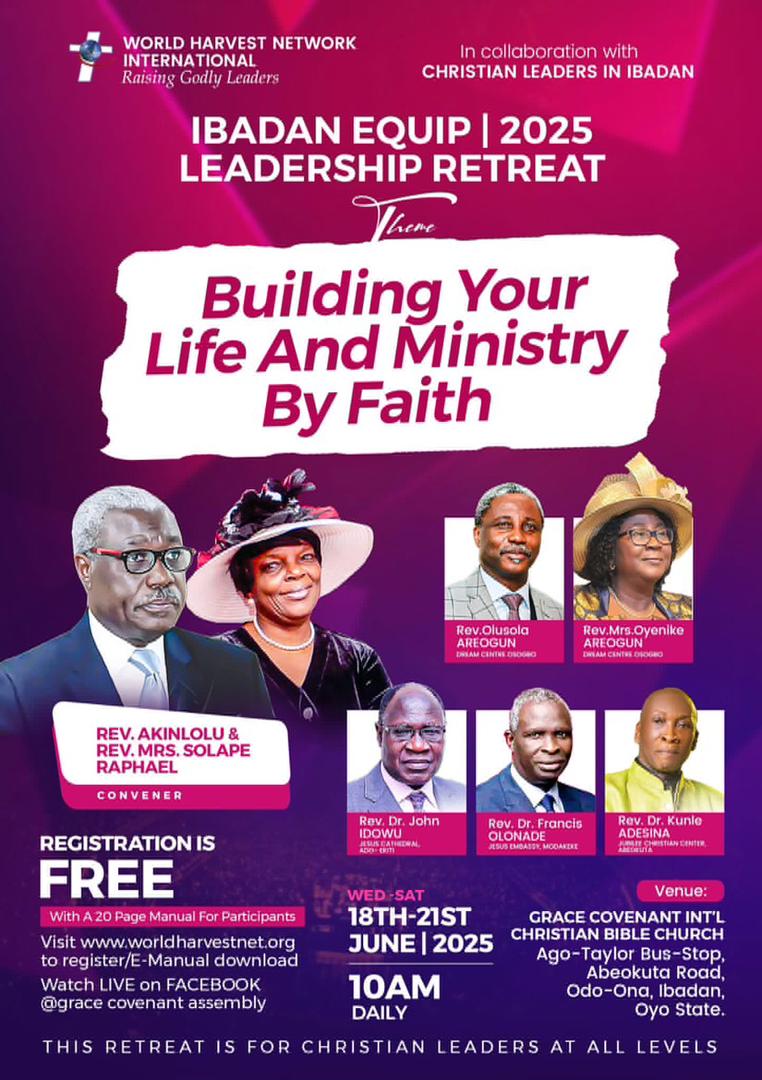 Ibadan Equip 2025 Leadership Retreat